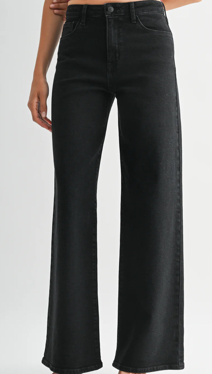 Stretchy Wide Leg