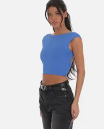Open Back Tie Top