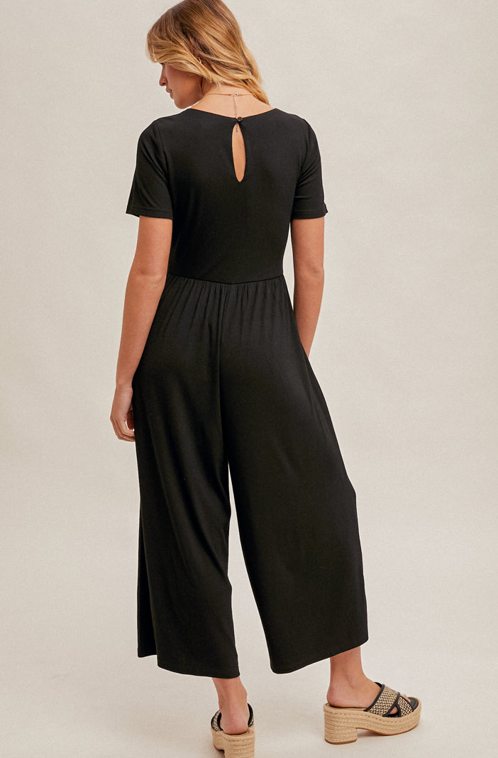 Square Neck Jumpsuit