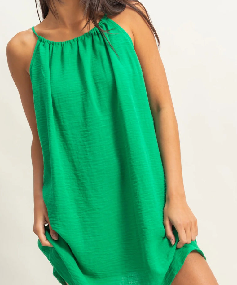 Sleeveless Relaxed Fit Mini Dress