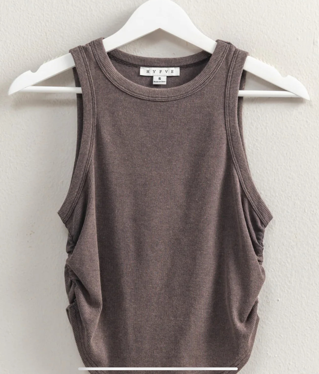 Mineral Washed Rib Tank