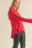 Seamed Detail Crew Neck Sweater